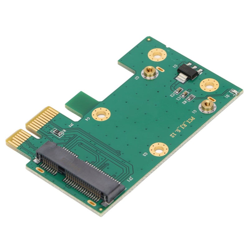 Mini PCIE to PCIE Adapter: PCB Material Lightweight Portable - Plug and Play Stable Performance Net Card Adapter for Desktop Computer - Image 1