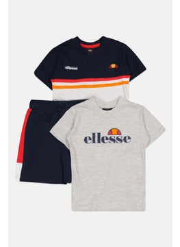 Toddlers Boy 3 Pieces Embroidered Logo Short Sleeves T-Shirts And Short, Navy Combo - pzsku/ZCE8C9551D82B90A49D2FZ/45/_/1737642262/178c14a8-8c23-4b77-a48b-6a3214851b8c