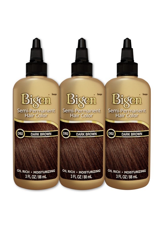 Bigen Db2 Dark Brown Bigen Semi Permanent Hair Color (3 Pack) - Image 2