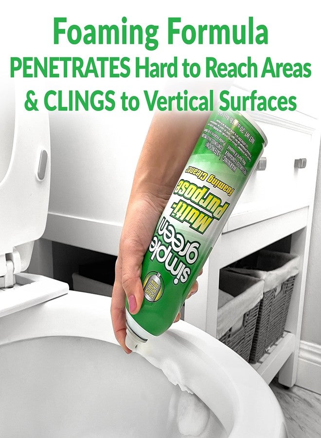 Simple Green All-Purpose Foaming Aerosol Cleaner, All-Purpose Cleaning and Degreasing, 20 Oz (Pack of 2) - Image 2