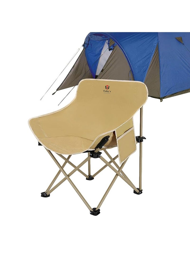 توبيز طاولة توبـي الخضراء القابلة للطي من الألمنيوم خفيفة الوزن مع 4 كراسي تخييم مبطنة بظهر مرتفع – ارتفاع قابل للتعديل، دعم قوي، ومجموعة محمولة للأنشطة الخارجية - Image 4