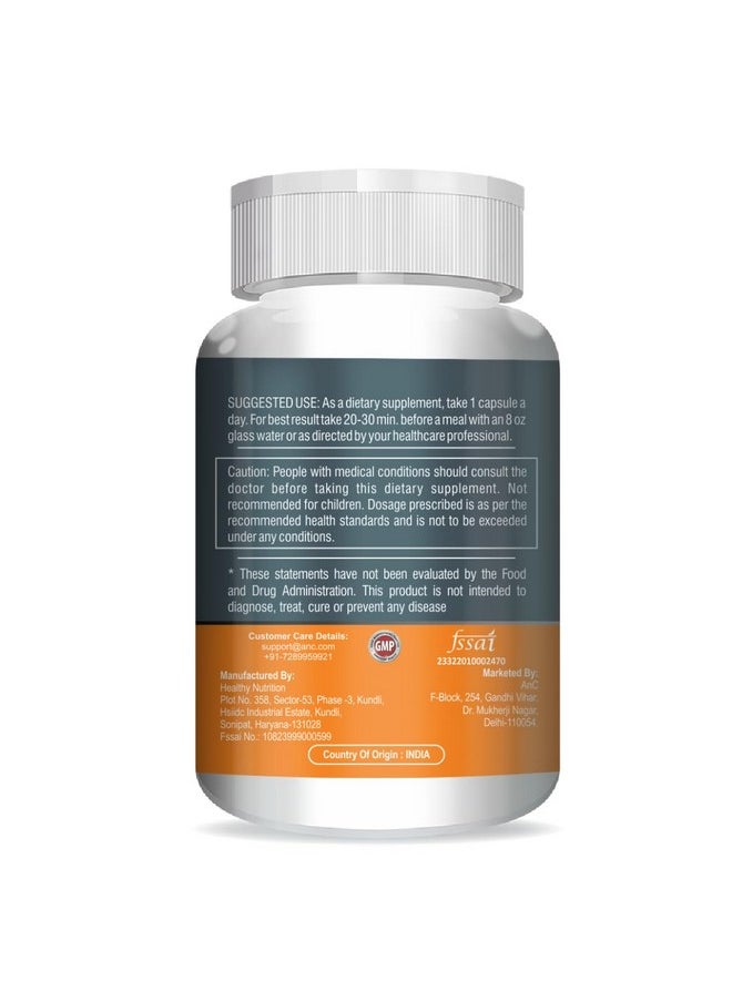 ANC Multivitamin For Sports Tablets For Men & Women With Bcaa, Amino Acids, Probiotics & Antioxidants Support Bone Health, Boost Immunity 60 Veg Capsules  - Image 2