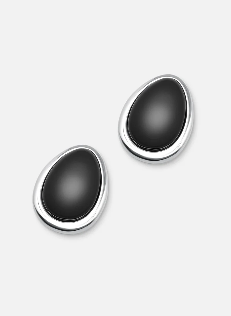 Lichi Stud earrings with large stones