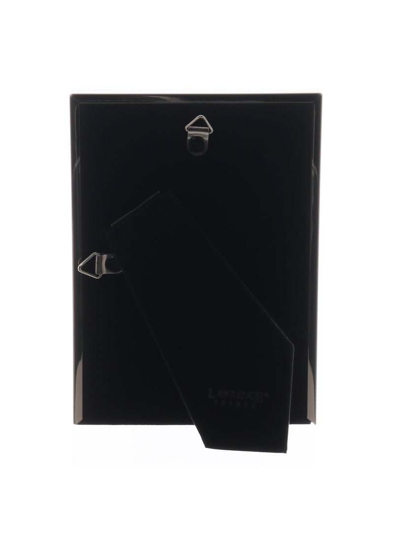 Lawrence Frames Lawrence Frames Strata Metal Picture Frame  4x6  Black Smoke  - Image 4