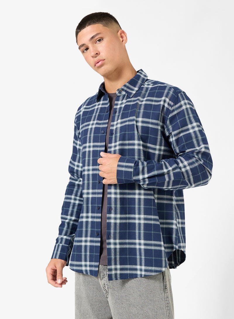 سفنتي فايف قميص كلاسيكي بقصة عادية - Image 1