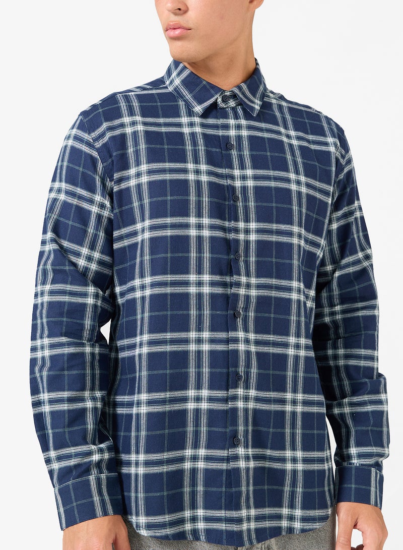 سفنتي فايف قميص كلاسيكي بقصة عادية - Image 3