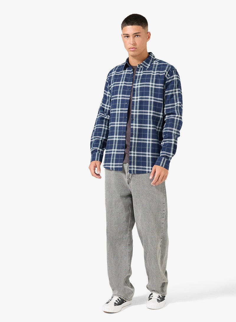 سفنتي فايف قميص كلاسيكي بقصة عادية - Image 4