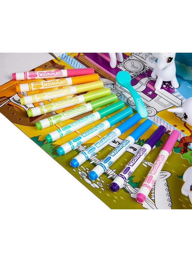 CRAYOLA 74-7430-E-000 Washimals Peculiar Zoo Playset - Image 4