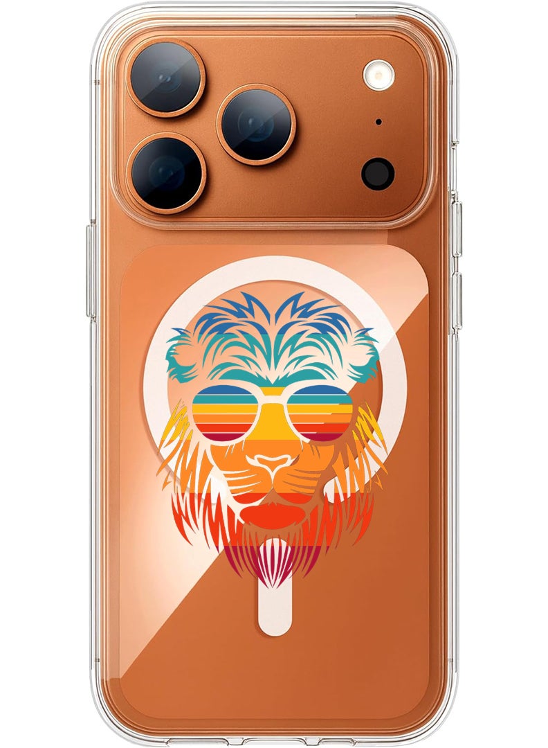 Theodor Magnetic Case for Apple iPhone 17 Pro Compatible with MagSafe Wireless Charging, Shockproof Phone Bumper Cover - Little crabby - Image 1