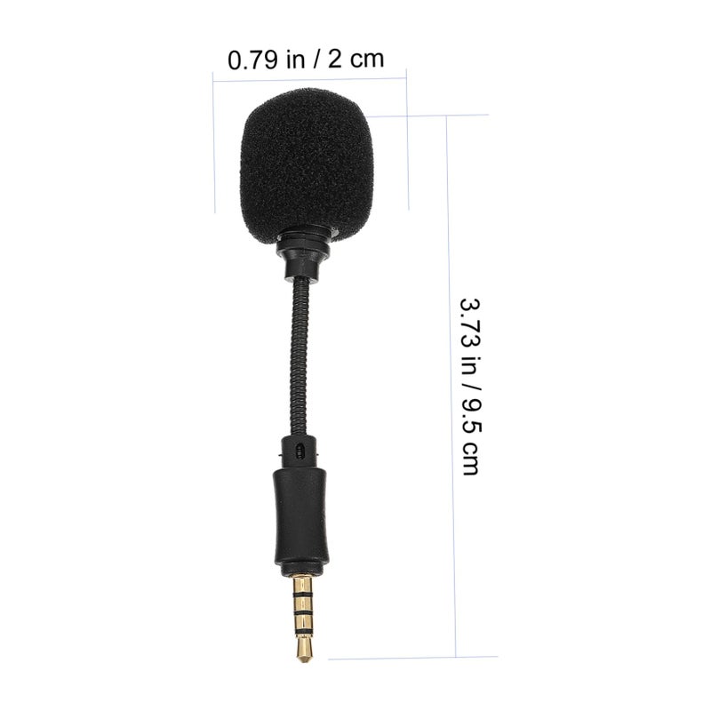 2pcs Black Noise Canceling Microphone For Smartphone Computer Streaming Live Conference - Image 4