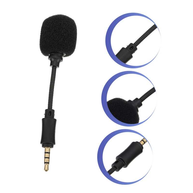 2pcs Black Noise Canceling Microphone For Smartphone Computer Streaming Live Conference - Image 5