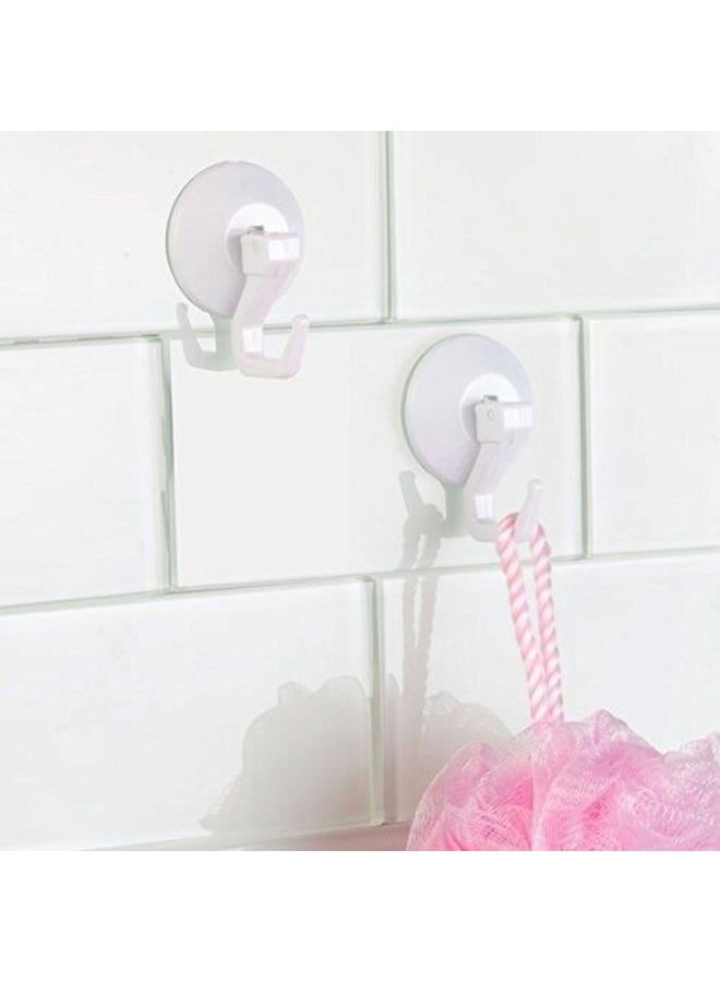 InterDesign 2-Piece Suction Hook White  - Image 3