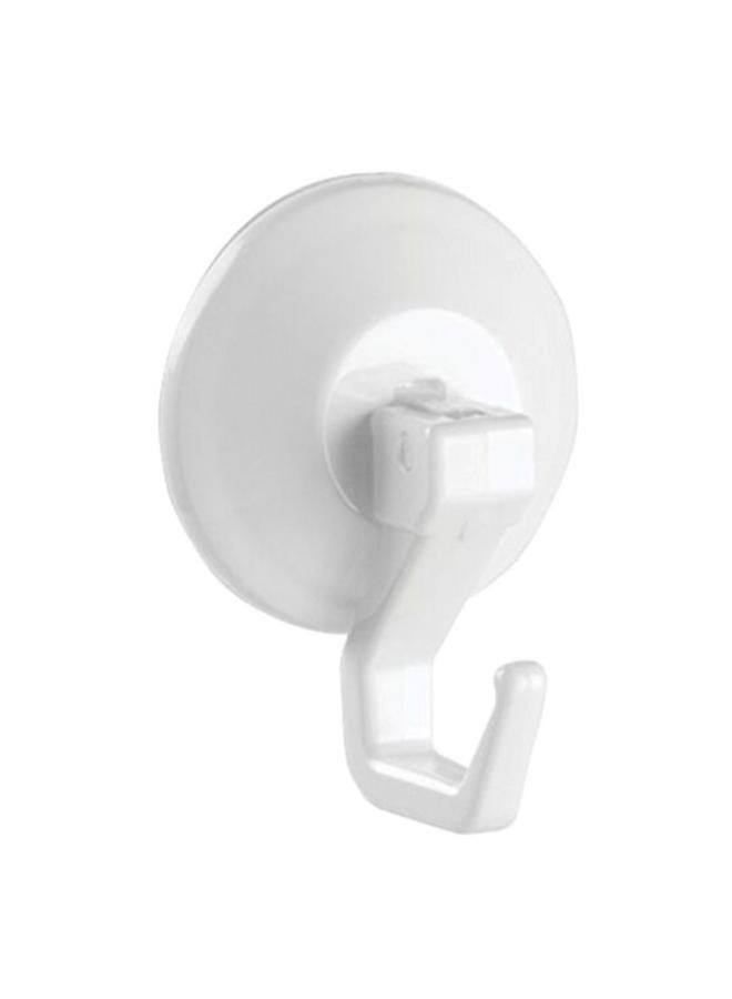 InterDesign 2-Piece Suction Hook White  - Image 2