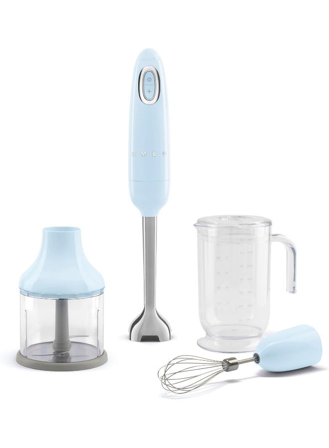 سميج Hbf03Pbuk، خلاط يدوي بتصميم ريترو من الخمسينات مع ملحقات، سرعة متغيرة، وظيفة توربو - Image 2