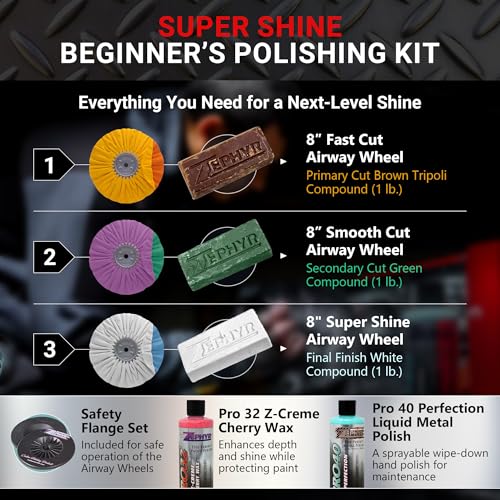 Zephyr Products SSKIT Super Shine Polishing Kit - Image 2