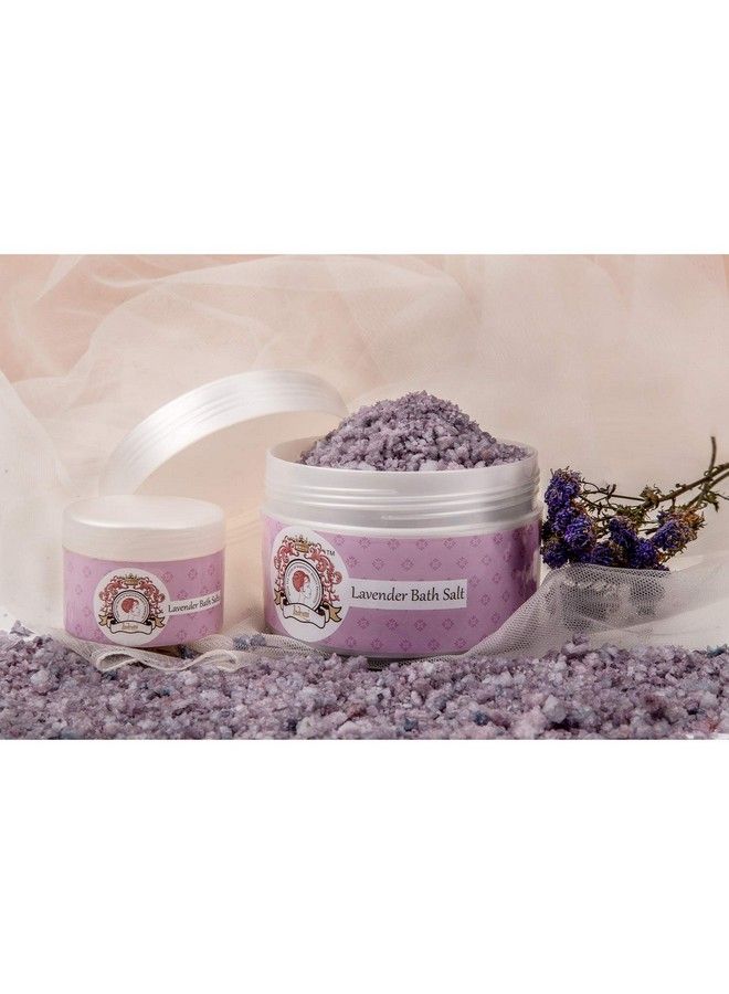 Indrani Cosmetics إندرانى لافندر ملح الحمام 300G للاسترخاء وتعزيز ليلة نوم جيدة - Image 5