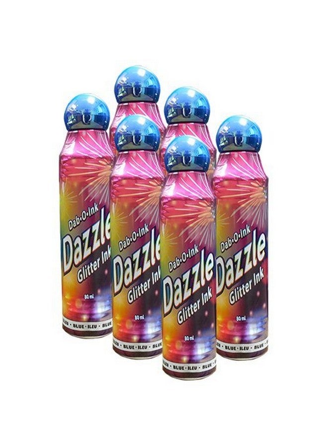 Dazzle Six Pack 3oz Blue Bingo Dauber - Image 1