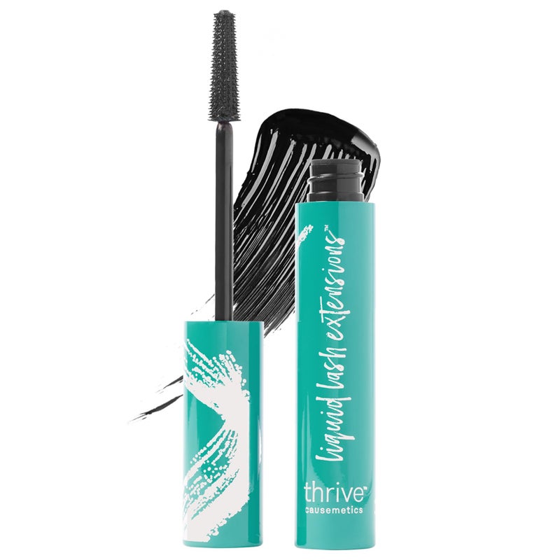 Thrive Causemetics Liquid Lash Extensions Mascara, Tubing Thrive Mascara Lengthening, Volumizing & Curling, Smudge Proof, Washable, No Clumping or Flaking, Vegan & Cruelty Free, Nola (Deep Blue) - Image 1
