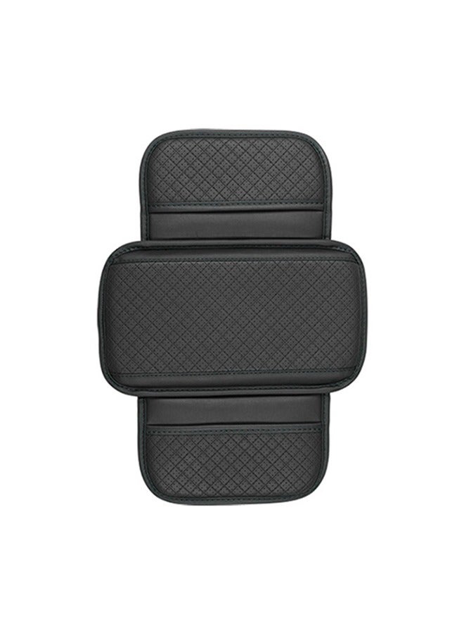 غطاء مسند الذراع التلقائي مقاوم للماء ، غطاء وحدة التحكم المركزية التلقائي مع حقيبة التخزين ، مناسب لمعظم الملحقات الداخلية للمركبات - Image 1