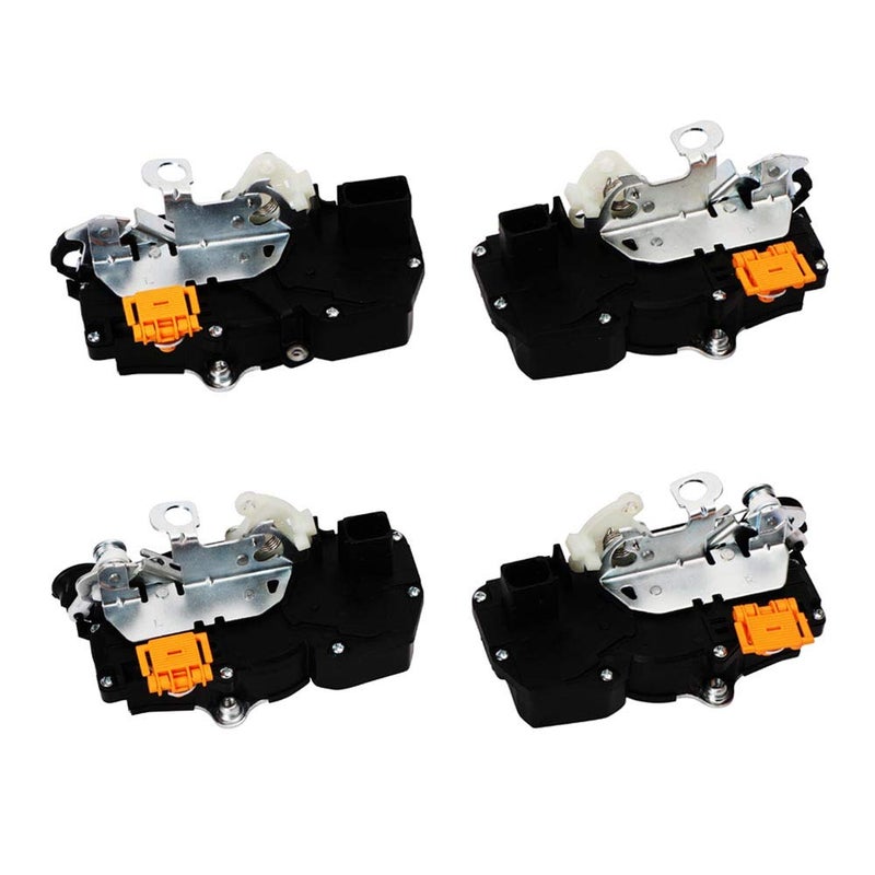 HIMIKI Front Rear Left Right Driver Passenger Side Door Lock Actuator Door Latch Assembly Compatible with 2008 2009 2010 2011 2012 08 09 10 11 12 Malibu 20082009 Saturn Aura
