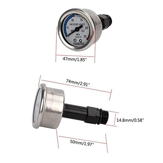 LAXMO Car Wash Pump Pressure Gauge High Pressure Washer - Image 3