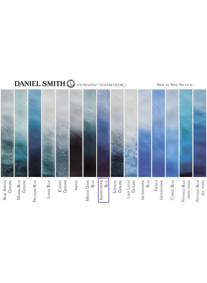 DANIEL SMITH 284600043 Daniel Smith Extra Fine Watercolor 15ml Paint Tube, Indanthrone Blue 0.5 Fl Oz (Pack of 1) - Image 3