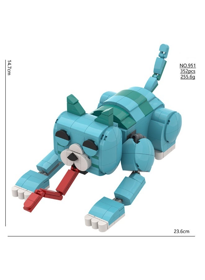 Building Block Set,Poppy Playtime 5 Game Model Toys Ideas Collectible Building Bricks Birthday Gift