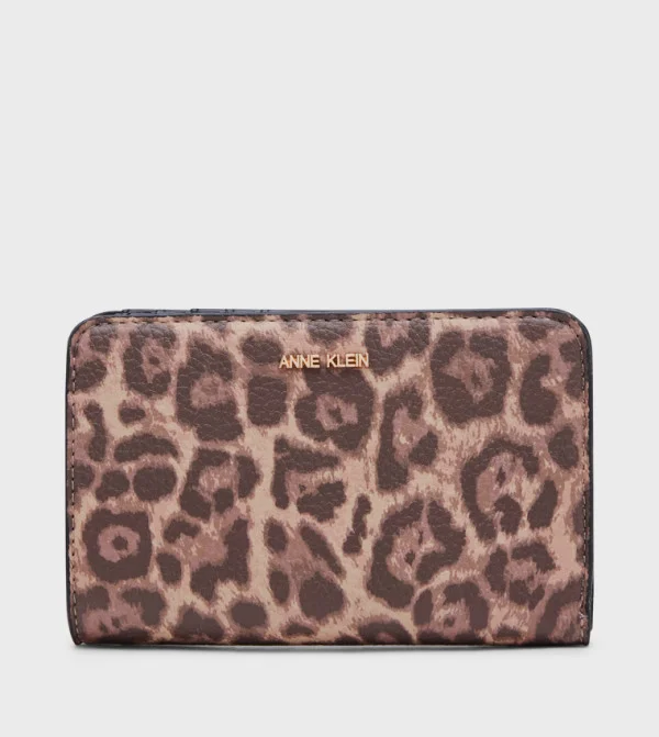 آن كلاين Anne Klein Animal Patterned Wallet