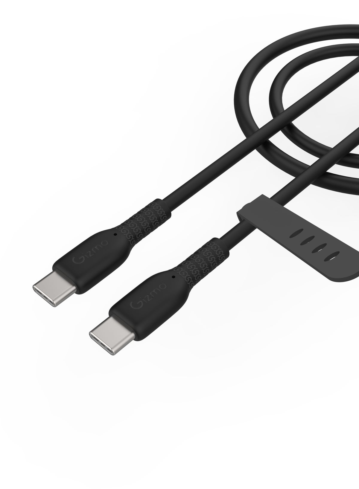 جيزمو Gizmo Cable Usb C To Usb C Braided Silicone usbc 1 M 60W