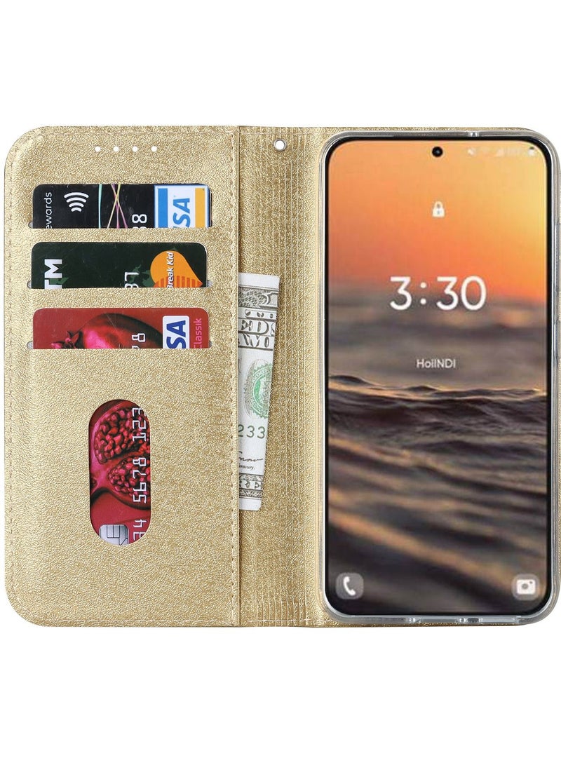 Suteni Flip Cover Card Slots Leather Phone Case for Samsung  - Image 3