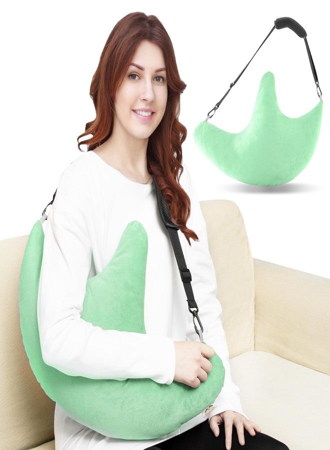 Muwago Shoulder Surgery Pillow, Rotator Cuff Pillow for Neck and Shoulder Pain, Post Surgery for Sleeping, Sitting, Ergonomic Cushion with Soft Side Sleeper Support - Image 1