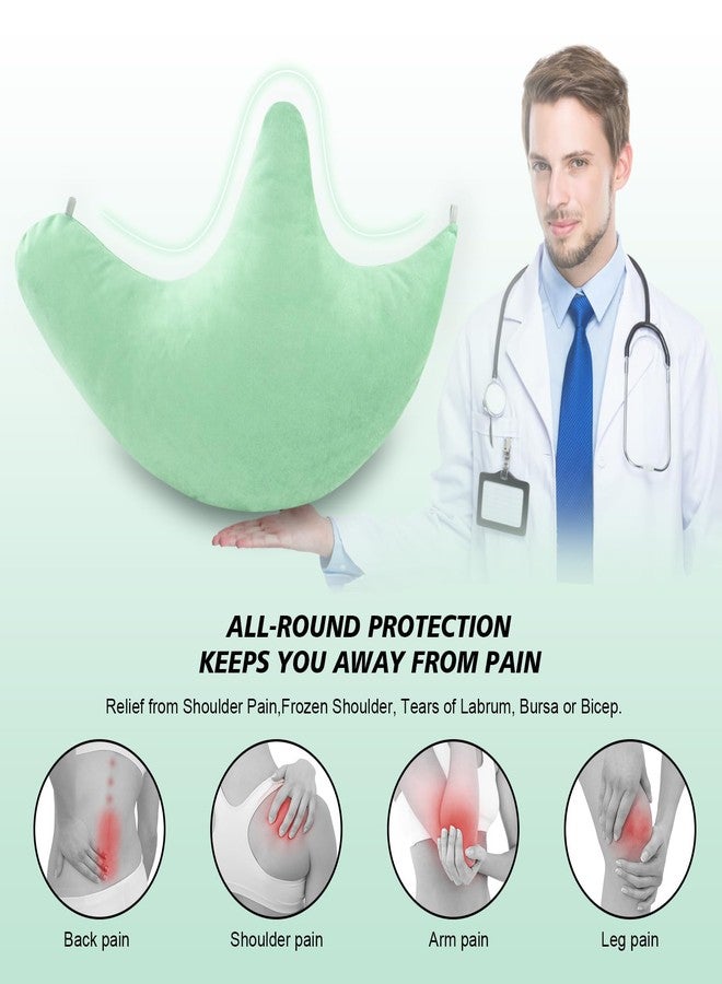 Muwago Shoulder Surgery Pillow, Rotator Cuff Pillow for Neck and Shoulder Pain, Post Surgery for Sleeping, Sitting, Ergonomic Cushion with Soft Side Sleeper Support - Image 2