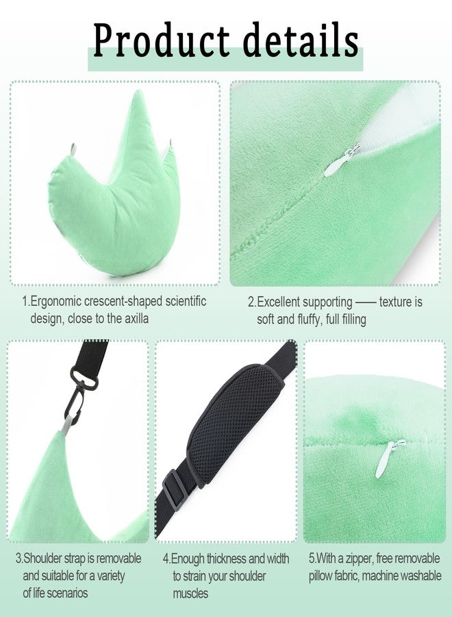 Muwago Shoulder Surgery Pillow, Rotator Cuff Pillow for Neck and Shoulder Pain, Post Surgery for Sleeping, Sitting, Ergonomic Cushion with Soft Side Sleeper Support - Image 4
