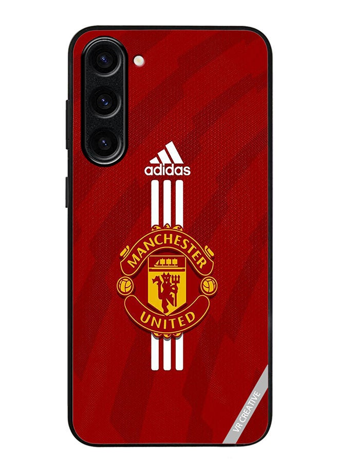 VR CREATIVE Protective Case Cover For Samsung Galaxy S23 Man United Design Multicolour - Image 1