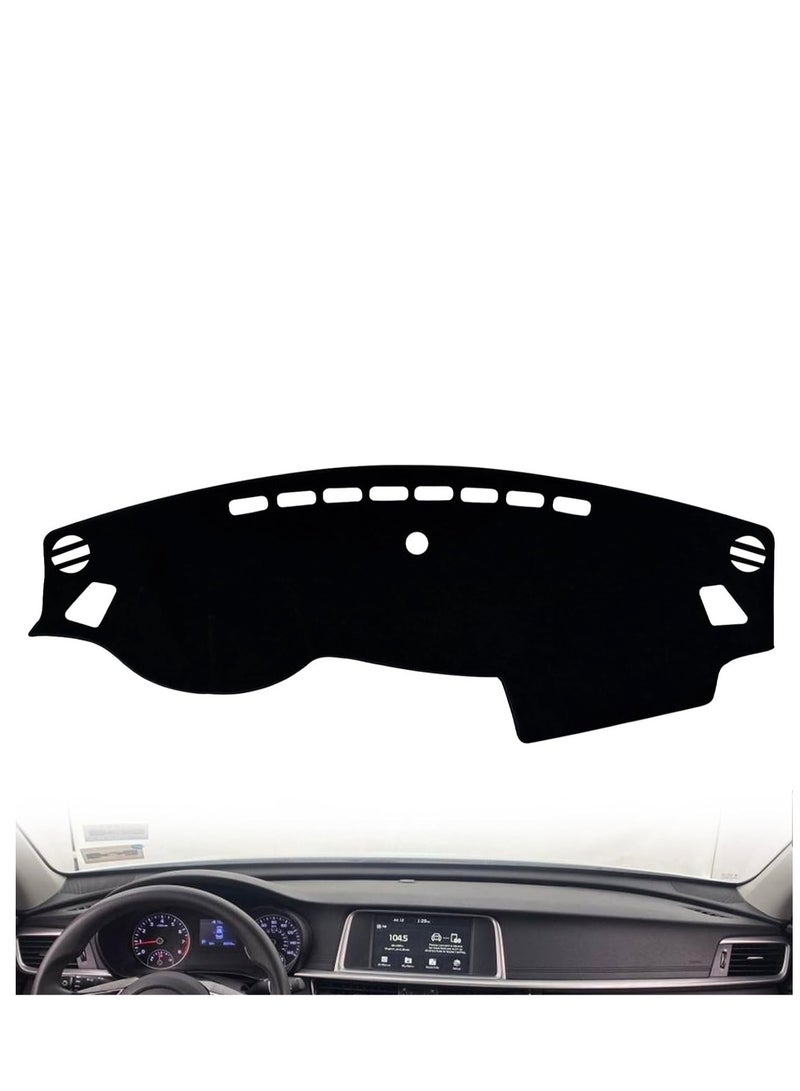 KGL BROSISS Dashboard Cover Compatible with Kia Optima 2016 to 2020, Anti-Slip Protective Mat, Heat and UV Resistant, Sun Protection, Non-Reflective - Image 1