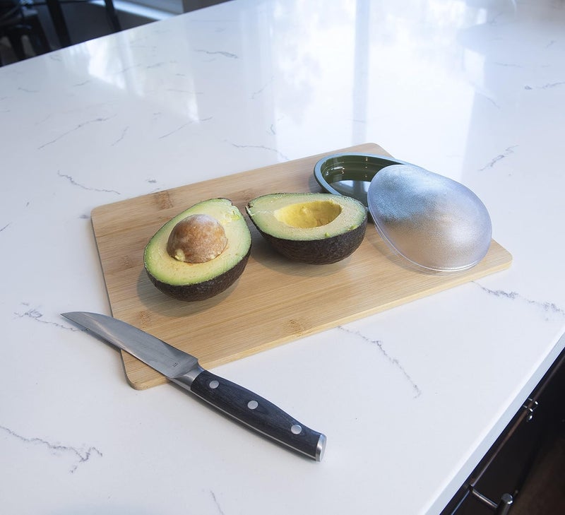 joie Fresh Pod Avocado Storage Container with Clear Snap-On Lid, Keeps Leftover Half Flavorful and Firm in Fridge, Reusable Kitchen Gadget, BPA Free, Dishwasher Safe - Image 2