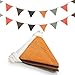 Oudain 2 Pcs Pennant Banner Flags Nursery Garland Triangle Bunting Flags Playroom Wall Decor Banner for Nursery Baby Shower Birthday Boho Wedding Party Event Each 775 ftRustic Color - Image 3
