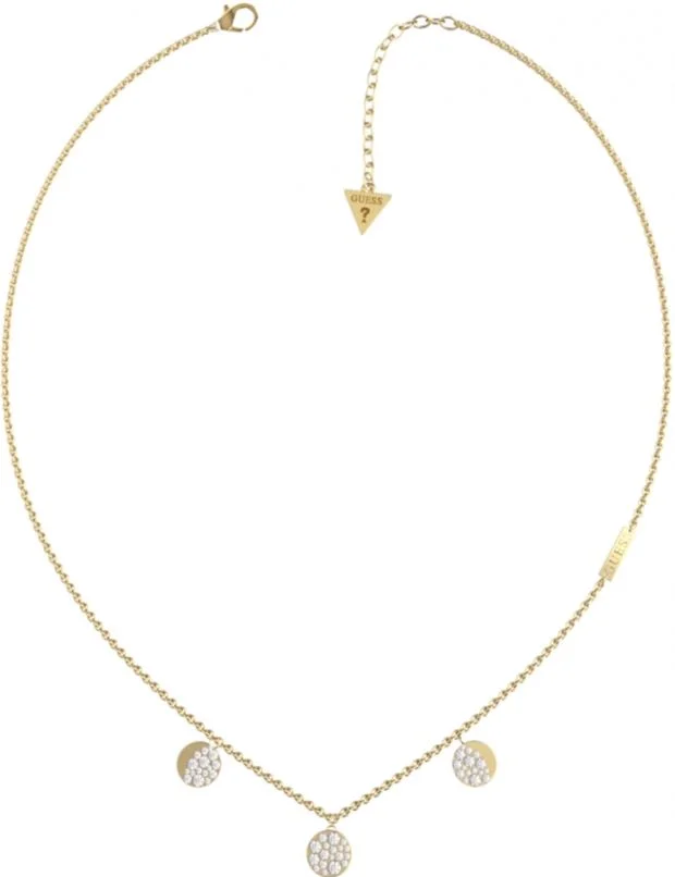 جس Pendent Drop Detail Long Necklace