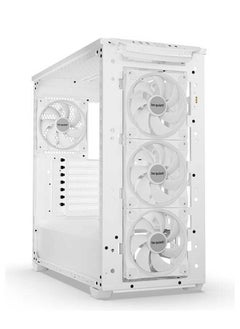 be quiet! be quiet! Shadow Base 800 FX White PC Case, Light Wings White 140 mm PWM Fan, ARGB Lighting, USB 3.2 Gen. 2 Type C, Maximum Airflow, E-ATX Motherboard, 420 mm Radiators, Glass Side Panel, BGW64  - Image 2
