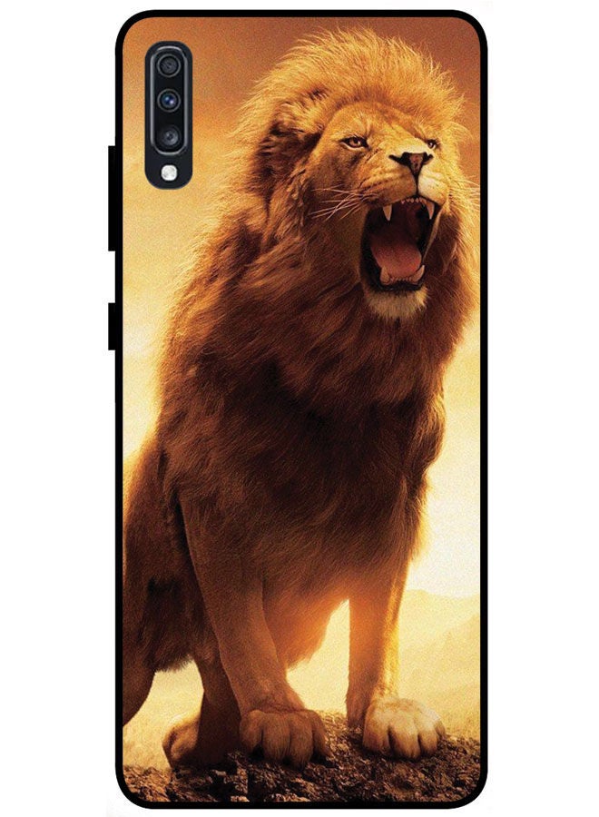 Protective Case Cover For Samsung Galaxy A70 Smart Series Printed Protective Case Cover for Samsung Galaxy A70 Lion