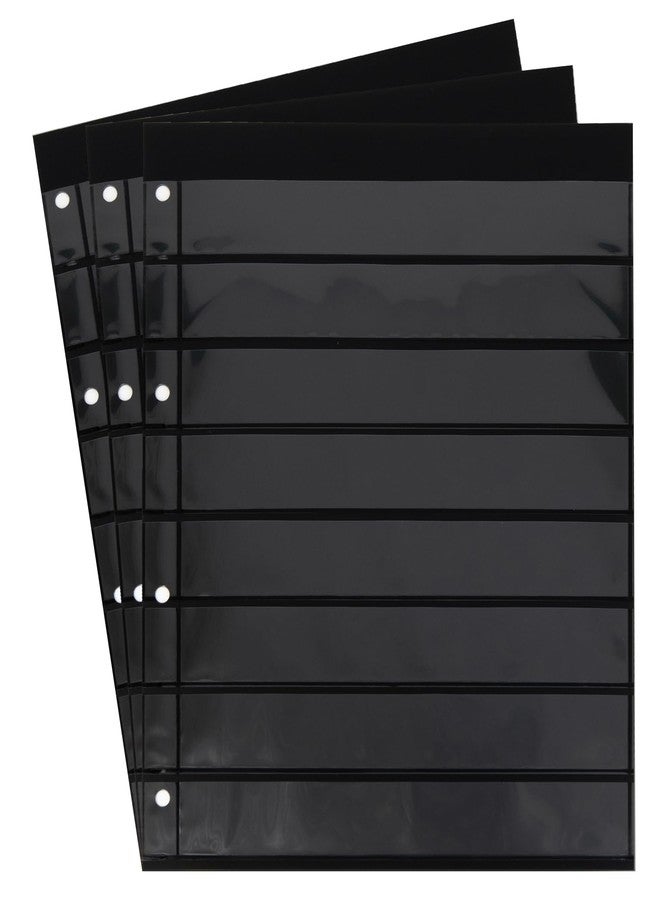Prophila Collection 10 Prophila Double-Sided stocksheets, 8-Way Division, 8 Pockets - Image 1