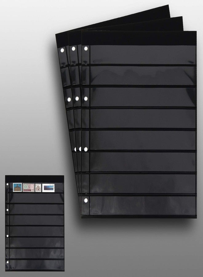 Prophila Collection 10 Prophila Double-Sided stocksheets, 8-Way Division, 8 Pockets - Image 2