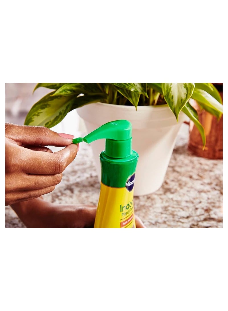 Miracle-Gro BLUEBELLS Indoor Plant Food (Liquid), 8oz, Feeds All Indoor Houseplants - Including Edibles - Instantly - Image 1