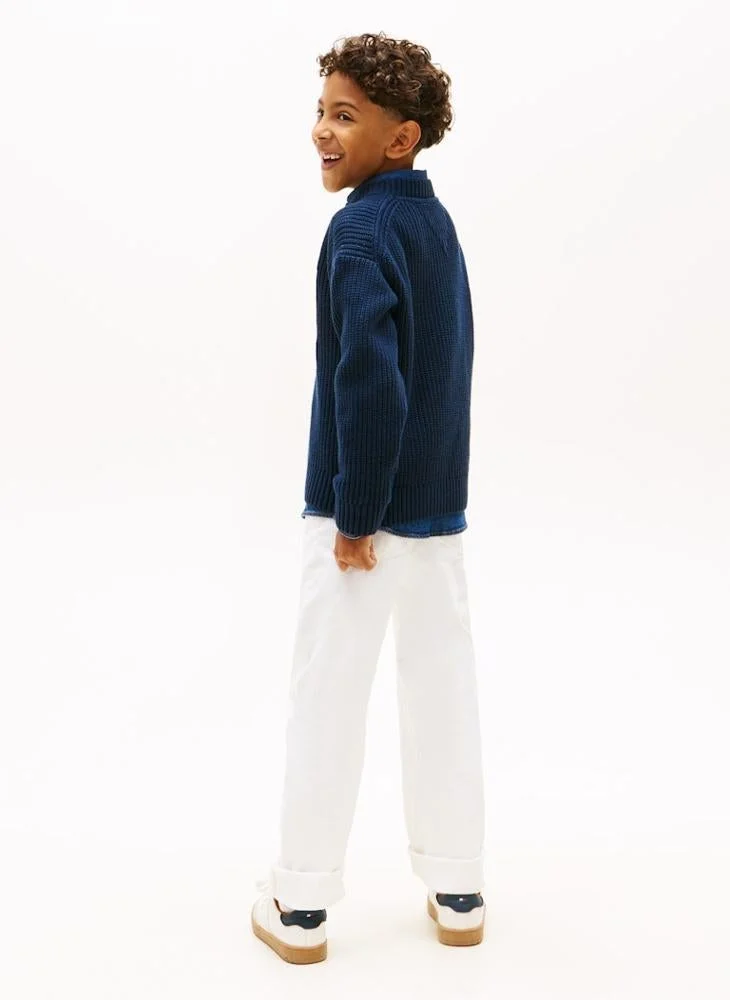 TOMMY HILFIGER Kids Heritage Flag Sweater