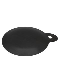 TRILONIUM Trilonium Ecofe Iron Induction Compatible Dosa Pizza Roti Tawa with Turner Ladle Black 28 cm  - Image 5