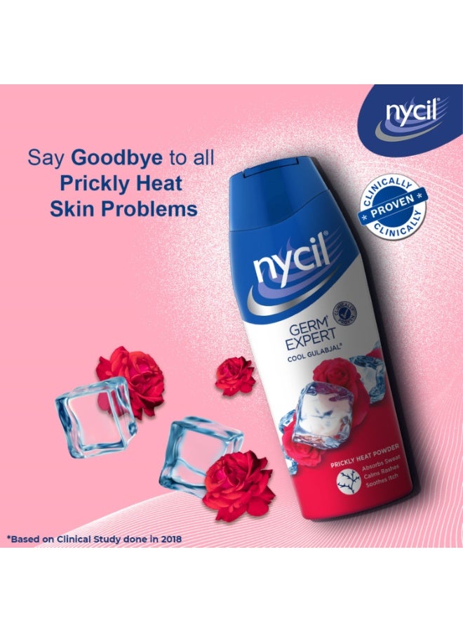 Nycil Germ Expert Cooling Talc - Cool Gulabjal 150 g (Get 25% Extra) - Image 5