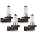 OKOENIEO H11 Headlight Bulbs 12V 55W 4000 Lumens 3800K Halogen Light Bulb No Glare Headlight Bulbs High and Low Beam Fog Light BulbsHead Light Bulb for Car Pack of 4 - Image 2