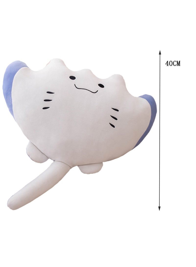 40 CM Cute Mobulidae Plush Toy Soft Stuffed Cartoon Animal Doll For Girls And Boys All Ages Gift - Image 2