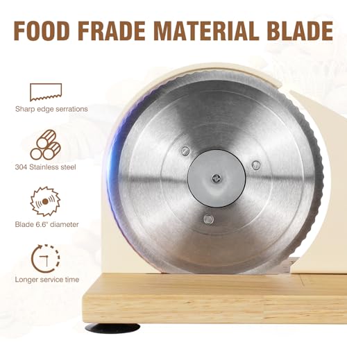 vanerepok Manual Bread Slicer for Homemade Sourdough Bread Versatile Hand Crank Bread Slicer for Sourdough Crusty Bread Etc Stainless Steel Slicers Adjustable Width for Homemade & Commercial Use - Image 5