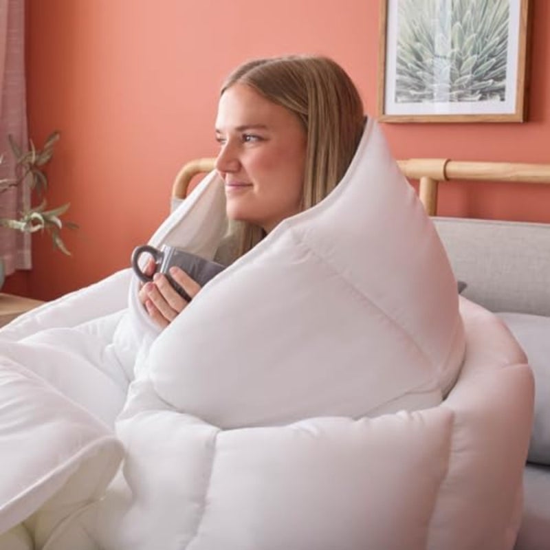 Down Alternative Comforter and Duvet Insert - All-Season Comforter - Box Stitched Comforter - Bedding for,Teens, and Adults - Image 3